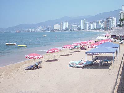 Ferienwohnung La Palapa Sobre Playa Acapulco Exterior foto